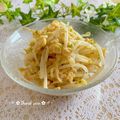 結真は道産子♪'s cooksnap of when they made もやしの天かす青のりマヨポン和え.