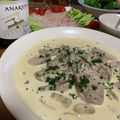 muro☆'s cooksnap of when they made フィレミニョン豚フィレ肉のクリームソース.
