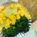 まままままさみん's cooksnap of when they made 簡単♪ ブロッコリーとコーンのバター炒め.