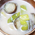 ﾋﾟﾛﾐ♡'s cooksnap of when they made 茄子とネギの味噌汁.