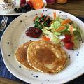 栗丸うさぎ's cooksnap of when they made もち粉パンケーキ　もちもちグルテンフリー.