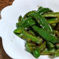 fu♪♪'s cooksnap of when they made お弁当に♪ピーマンのマヨ醤油炒め.