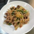 M順コ's cooksnap of when they made 簡単！適当豚キムチ炒め.