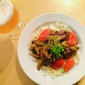 pali's cooksnap of when they made トマトときのこのマーボーうどん.