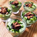 あかぴーー's cooksnap of when they made 卵 生クリ 小麦不要★抹茶プリンセルクル.