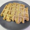 YuMy84's cooksnap of when they made アメリカのクラシックワッフル.