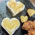 ★ゆむ★'s cooksnap of when they made ハート型の卵焼き.