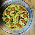 ☆ほのぼのkids☆'s cooksnap of when they made ほうれん草のキッシュ(改訂版).