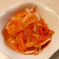 YANMARDi's cooksnap of when they made 柑橘香る☆新玉ねぎと春にんじんのマリネ.