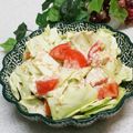 Dellaたん's cooksnap of when they made 丸ごとトマトとキャベツのごまドレサラダ.