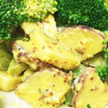 ぽぽりん's cooksnap of when they made 超簡単☆さつまいもの粒マスタード和え.