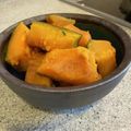 クックさぼ☆'s cooksnap of when they made 煮崩れないカボチャの煮物〔切り方〕.