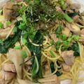 te_sanae's cooksnap of when they made 鶏肉とほうれん草の和風パスタ.