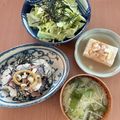 クック4UMIYH☆'s cooksnap of when they made ◇簡単ランチ◇辛子醤油で食べるサバ缶丼.