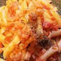 ちゅけまま's cooksnap of when they made モッツァレラと濃厚トマトソースのパスタ.