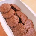 haru✽'s cooksnap of when they made 塩チョコサブレ.