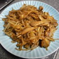 卯月のうさぎ２０１４'s cooksnap of when they made ダイエットに！もやし舞茸のオイスター炒め.