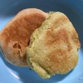ハッピーーラテ's cooksnap of when they made 糀甘酒と豆腐のもっちりパンケーキ.