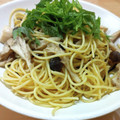 tukiyo★'s cooksnap of when they made 簡単！塩昆布ときのこの和風パスタ.