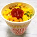 ＠迷子＠'s cooksnap of when they made 美味しいよ♪カップヌードルにプラスα.