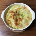 わんた♪'s cooksnap of when they made 残り物シチューで☆簡単マカロニグラタン.
