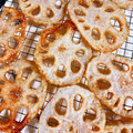 ゆゆ02's cooksnap of when they made 大量消費☆超簡単☆蓮根の素揚げ.