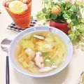 kpえもん♪'s cooksnap of when they made 白菜大量消費！超簡単コンソメスープ.