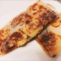 ♪ももこママ♪'s cooksnap of when they made 春巻きの皮で簡単モチモチクレープ.