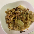 papikun's cooksnap of when they made ☆★キャベツと塩昆布、鰹節の卵炒め☆★.