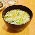もみたん☆'s cooksnap of when they made 卵キャベツスープ♪簡単具沢山胃に優しい.