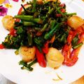 かわゆう1211's cooksnap of when they made ホタテ&ブロッコリーのオイマヨバター♬.