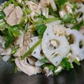pepeT710's cooksnap of when they made 【副菜】ささみとレンコンのタイ風サラダ☆.