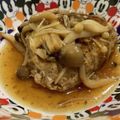 ブルちゃん☆'s cooksnap of when they made 柔かな【煮込みハンバーグ（甘醤油）】和風.