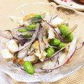 フジぽん's cooksnap of when they made ちくわと枝豆のクリームチーズ削り節和え♪.