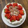 みかんナース☆'s cooksnap of when they made デコレーションケーキ　その5.