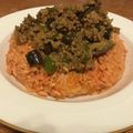 はーくんごーごー's cooksnap of when they made 茄子とピーマンのドライカレー.