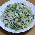 55才のおじさん's cooksnap of when they made 汁まで楽しむ！水菜とえのきの塩味お浸し.