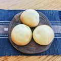 ボブナナ's cooksnap of when they made ミルク饅頭.