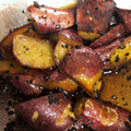 すーころん's cooksnap of when they made 給食の人気メニュー。さつまいもの甘辛揚げ.