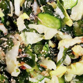 桜空星's cooksnap of when they made 簡単！作り置きレタスとワカメのポン酢和え.