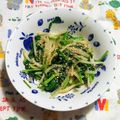 クッカーまさおちゃん's cooksnap of when they made もやしと小松菜の辛子和え.