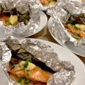 ♡てるてる♡'s cooksnap of when they made 鮭のバタポン焼き.