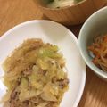クック26PAK7☆'s cooksnap of when they made 【お助けメニュー】簡単キャベツ春雨.