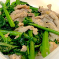 のらむーちょ's cooksnap of when they made 豚肉と菜の花のからし和え.
