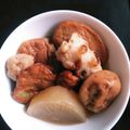 ま〜まちゃん's cooksnap of when they made リカちゃん♡干かれい仕立てのおでん*..