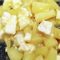metabo3号's cooksnap of when they made りんごとごまとクリームチーズ.
