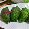 taruママ's cooksnap of when they made スイスチャードの菜飯おにぎり.