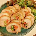 miya☆miki's cooksnap of when they made レンジでアスパラ人参チキンロール.