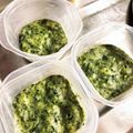 どなこ＊'s cooksnap of when they made 離乳食用☆小松菜とバナナの蒸しパン.