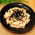 なつき☆ミ's cooksnap of when they made ベーコンとしめじバター焼きうどん.